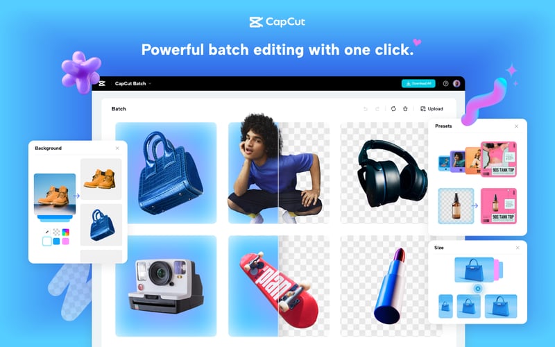 Image Batch Edit by CapCut screenshot 2