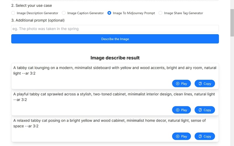 Image Describer screenshot 2