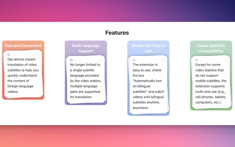 Immersive Translate Bilingual Video screenshot 3
