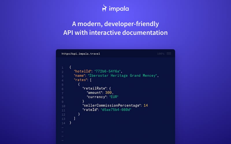 Impala Hotel Booking API screenshot 2
