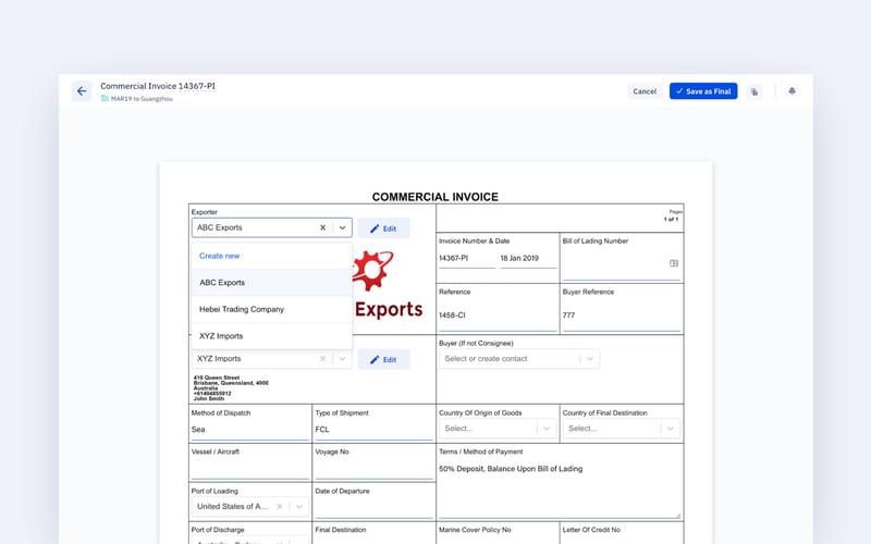 IncoDocs screenshot 2