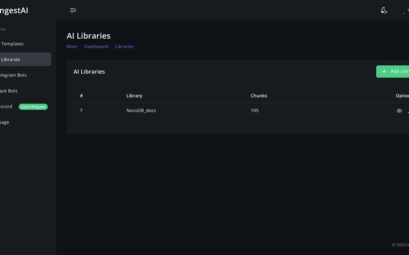 IngestAI screenshot 1