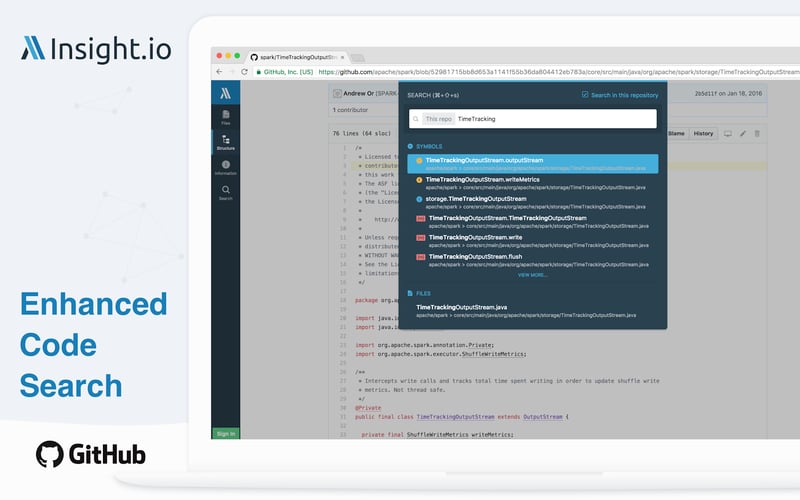 Insight.io for GitHub screenshot 1
