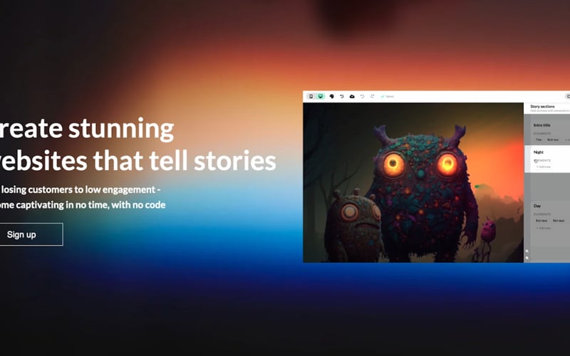 Instorier screenshot 1