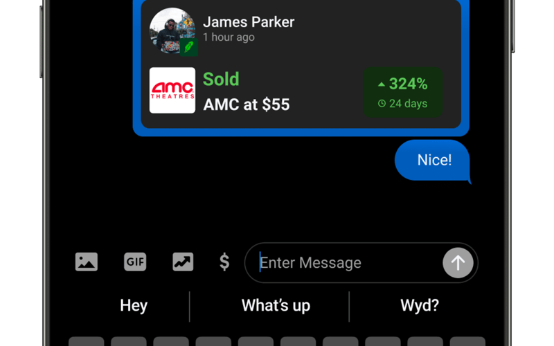 Iris - Social Stock App screenshot 2