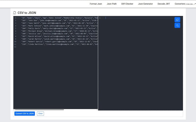 JSONMASTER screenshot 2