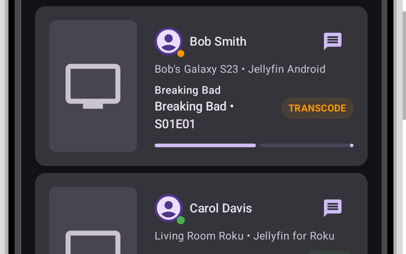 JellyWatch - Monitor Jellyfin screenshot 2