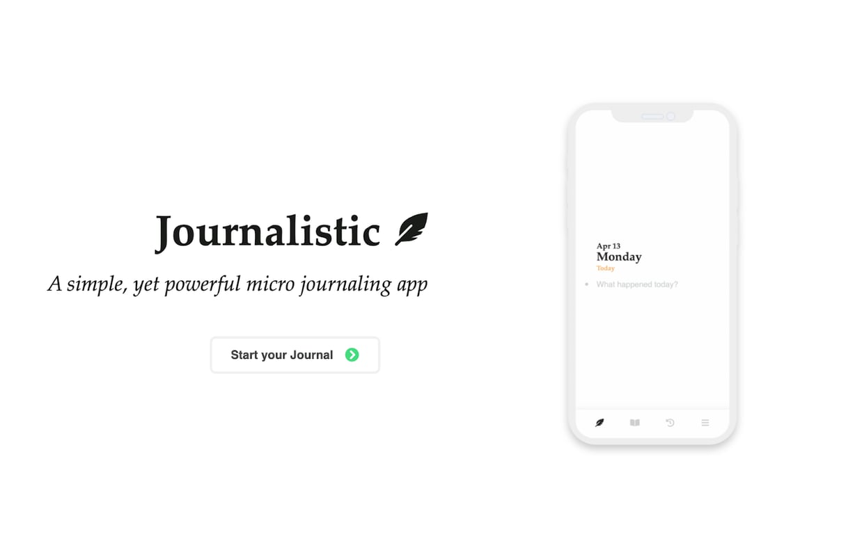 Journalistic preview