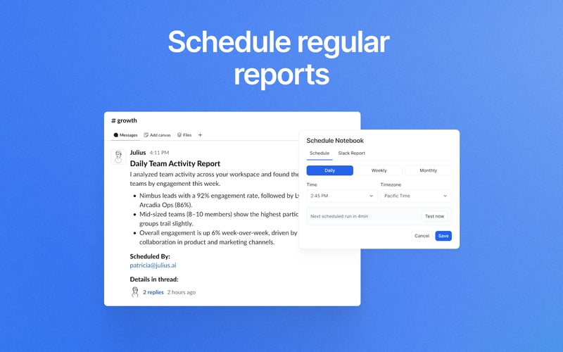 Julius Slack Agent screenshot 3