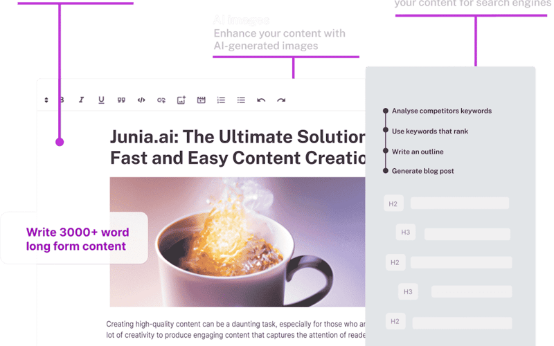 Junia AI screenshot 1
