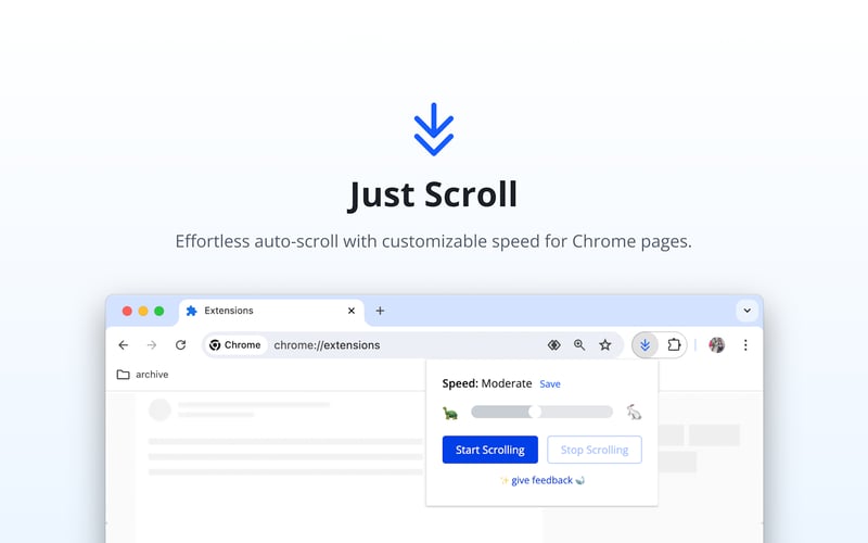 Just Scroll screenshot 1