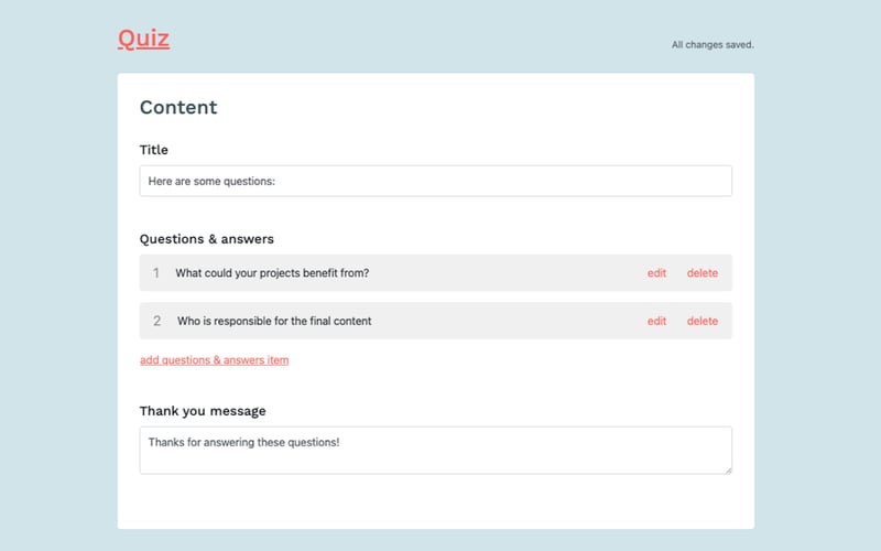 Justfields screenshot 2