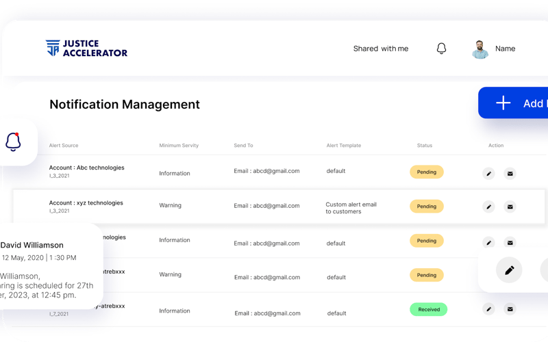 Justice Accelerator screenshot 3