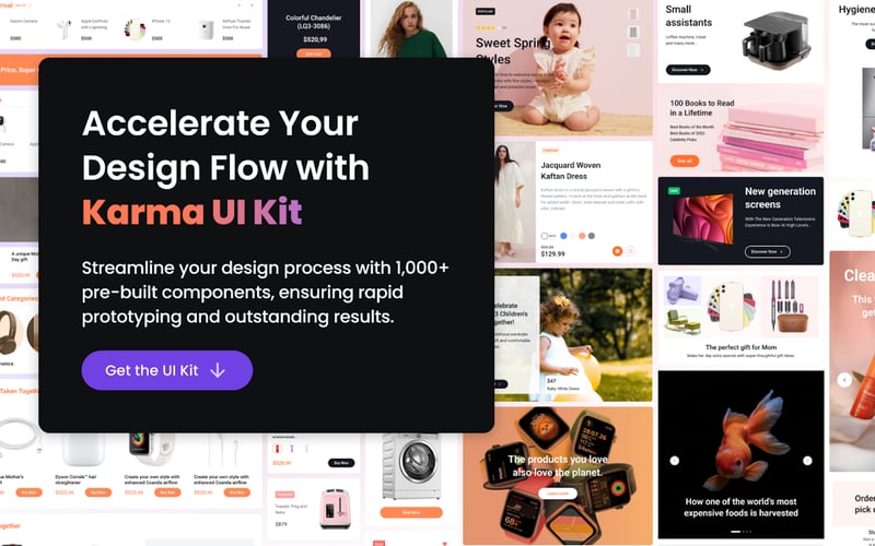 Karma Wireframe Kit screenshot 3