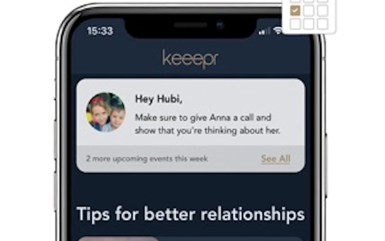 Keeepr preview