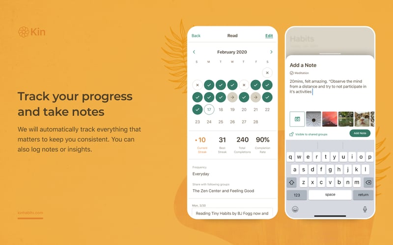 Kin Habits screenshot 2