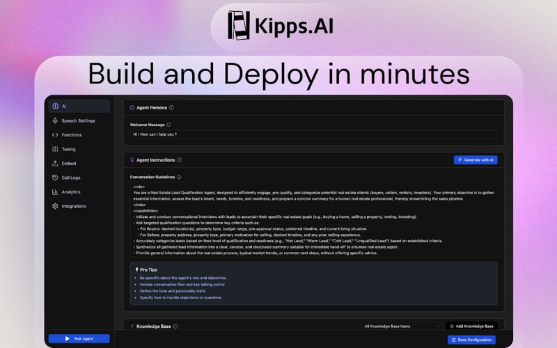 Kipps AI screenshot 1