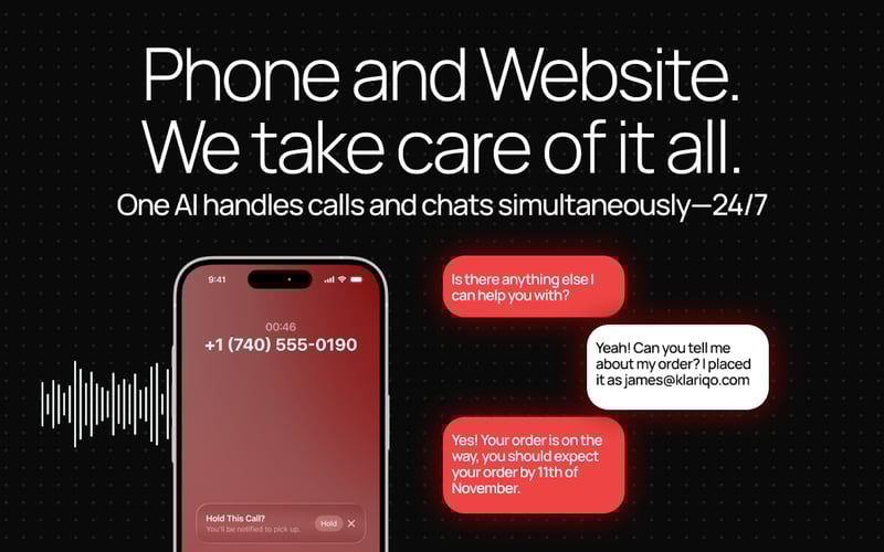 Klariqo AI Voice Assistants screenshot 3