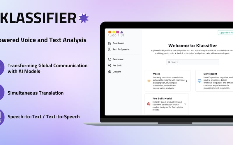 Klassifier screenshot 1
