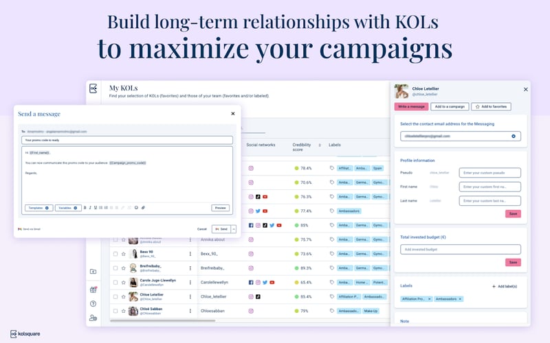 Kolsquare Chrome Extension screenshot 1