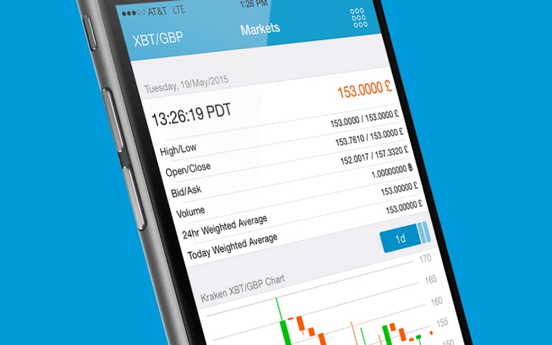 Kraken Exchange screenshot 1