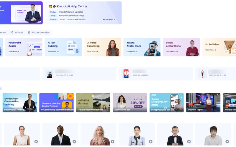 KreadoAI - Free AI Video Generator screenshot 2