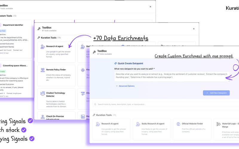 Kuration AI screenshot 2
