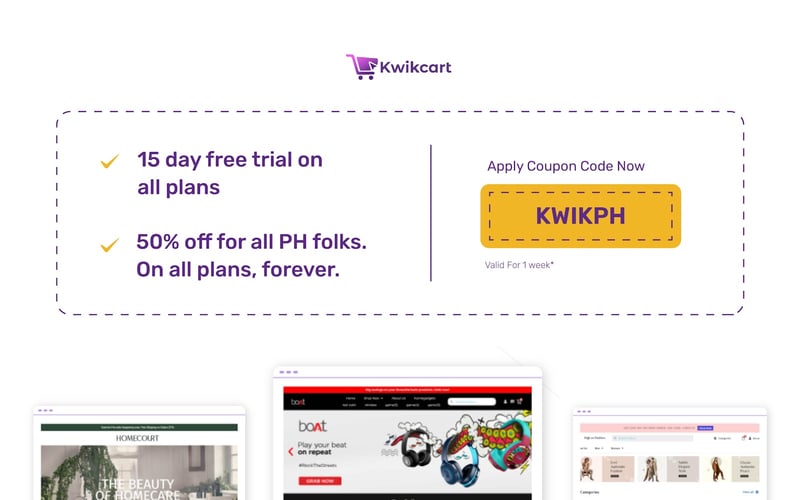 KwikCart screenshot 1