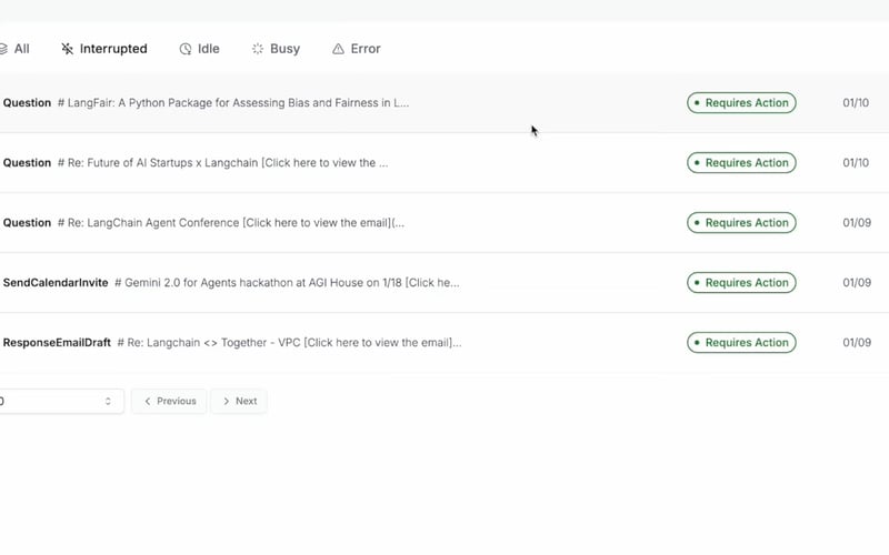Langchain screenshot 1