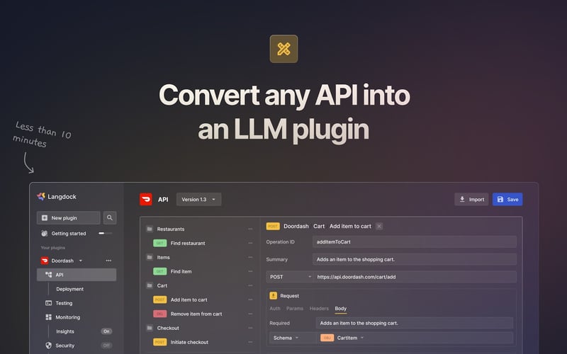 Langdock screenshot 1