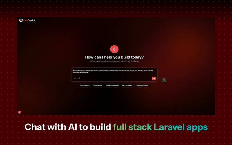 LaraCopilot screenshot 1