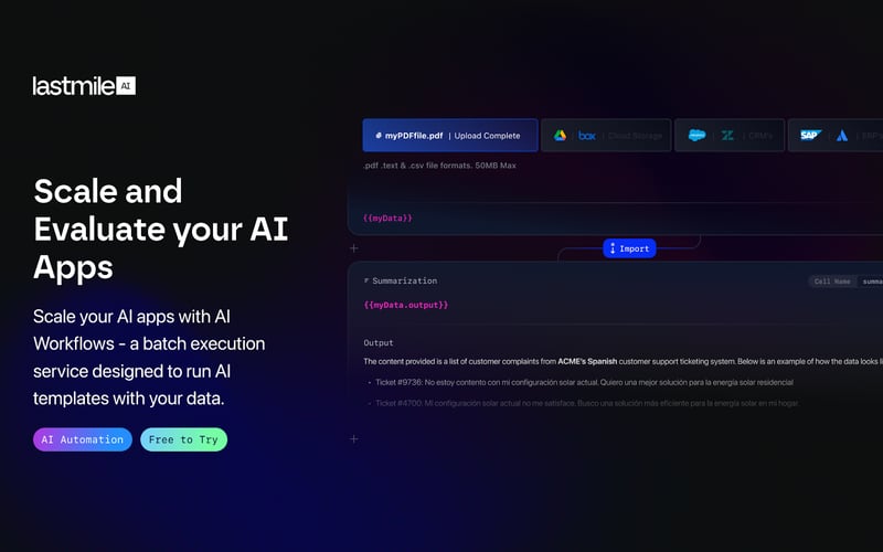 LastMile AI screenshot 3
