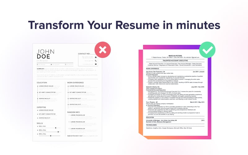 Leet Resumes screenshot 1
