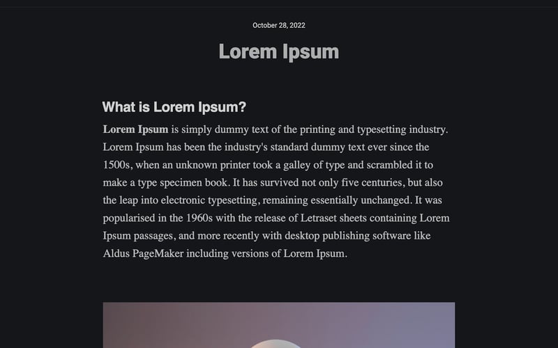 Letterpad screenshot 3