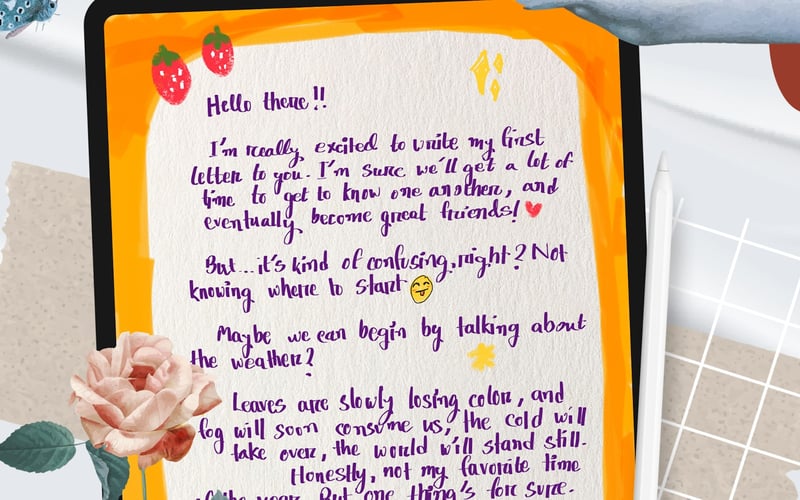 Lettre.app screenshot 1