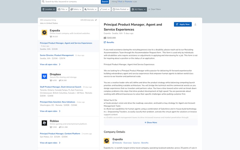 Levels.fyi screenshot 3