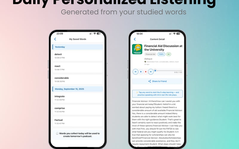 LexiTalk AI screenshot 2