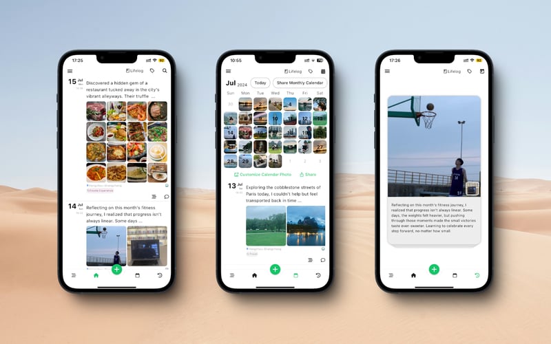 Lifelog Note screenshot 1
