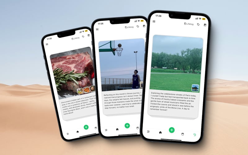 Lifelog Note screenshot 3