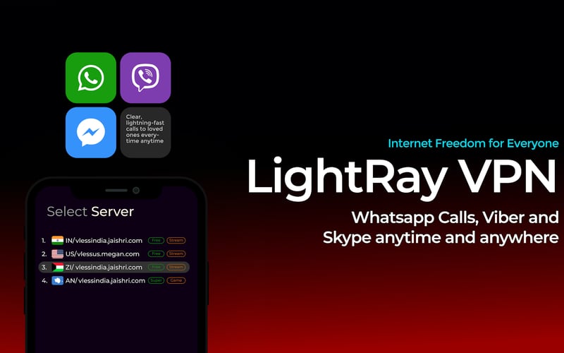 LightRay VPN screenshot 2