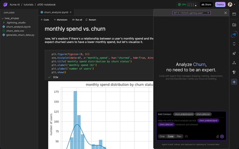 Lightning AI screenshot 3