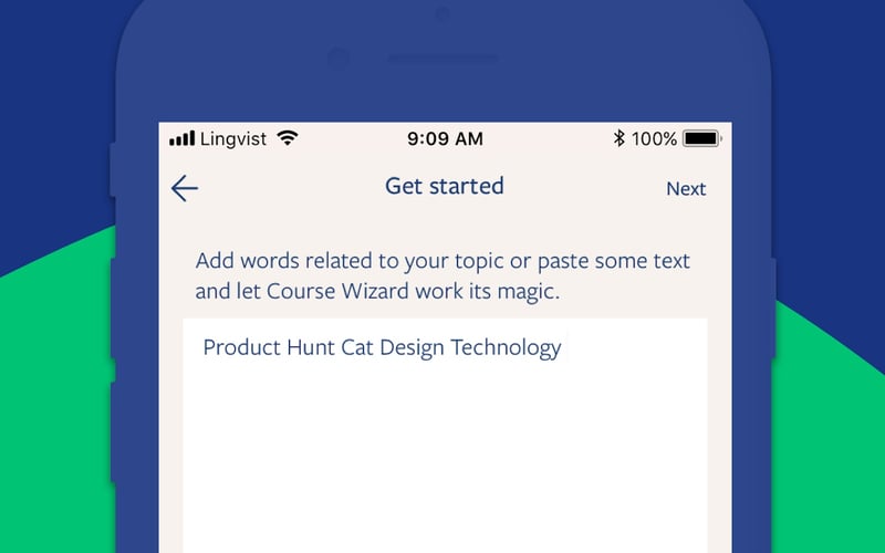 Lingvist screenshot 1