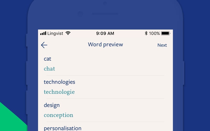 Lingvist screenshot 2