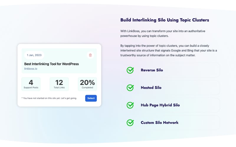 LinkBoss: AI-Powered Interlinking Tool screenshot 2