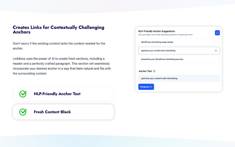 LinkBoss: AI-Powered Interlinking Tool screenshot 3