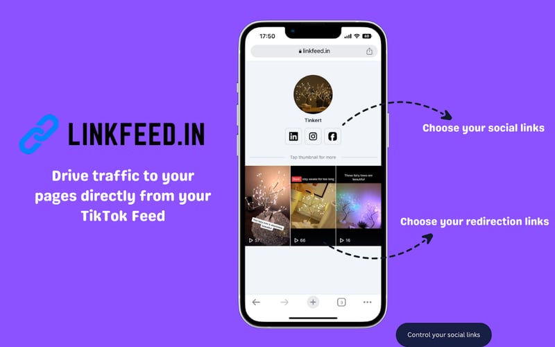 Linkfeed screenshot 1