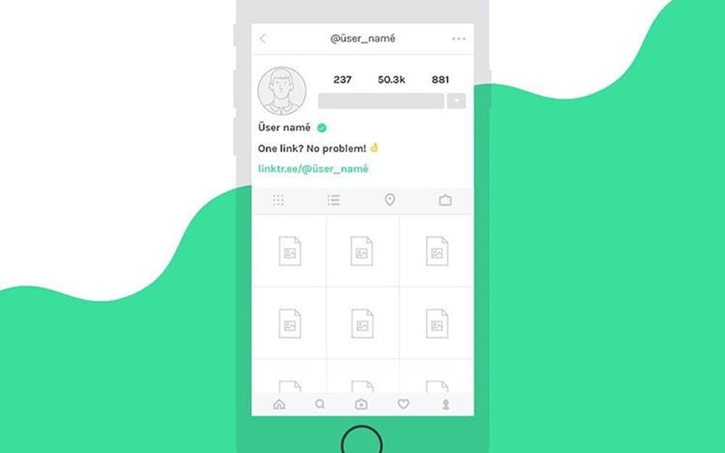 Linktree screenshot 2