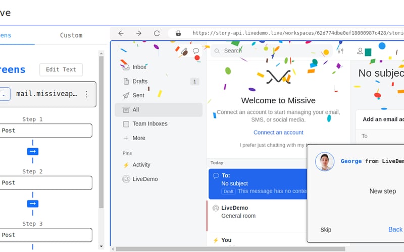 LiveDemo screenshot 2