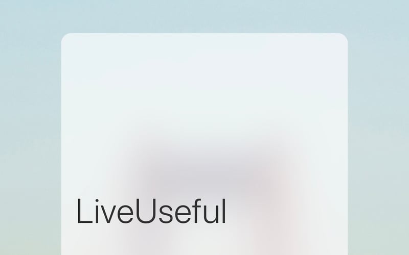 LiveUseful screenshot 3