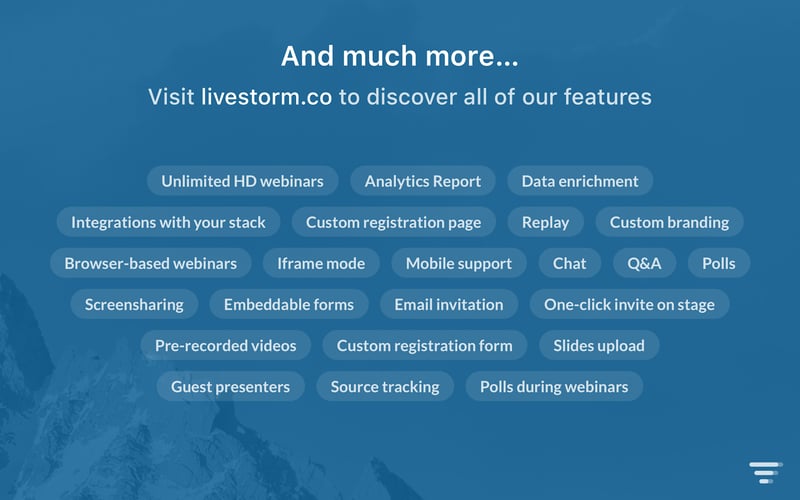 Livestorm screenshot 2